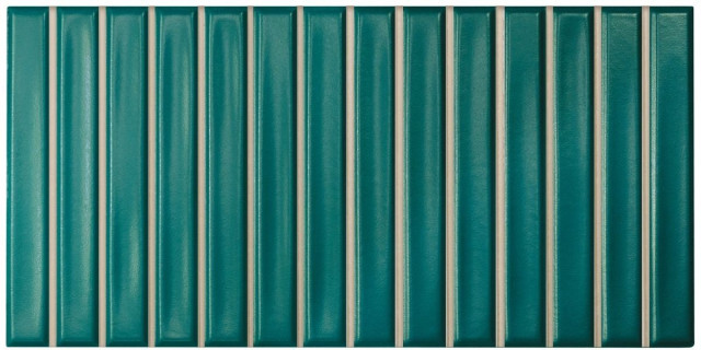 Wow Sweet Bars Teal Matt 12.5x25