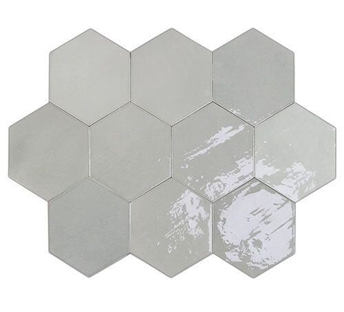 Wow Zelige Hexa Grey 10,8х12,4