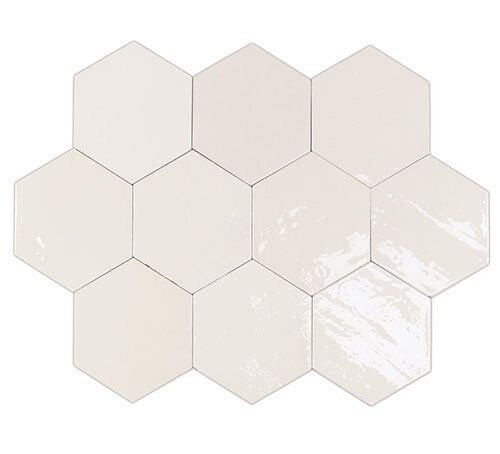 Wow Zelige Hexa White 10,8х12,4