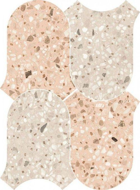 41zero42 Chicco Onda Rosa Greige 27x36.5H0.9