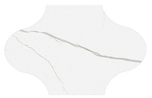 41zero42 Mate Esagona Fes Marmo Bianco 15x24,5