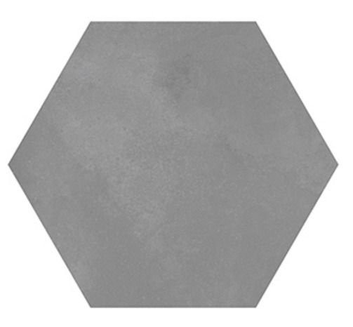 41zero42 Mate Esagona Terra Fumo 19,5x22,5