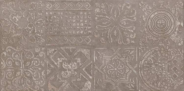 Abitare la Ceramica Icon Dec.Patchwork Brown Lapp 30x60