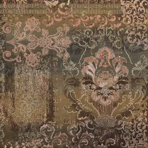 Ascot Steelwalk Inserto Silk Rust 59.5x59.5