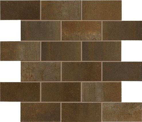 Ascot Steelwalk Maxy Mosaico Brick Rust 30х33