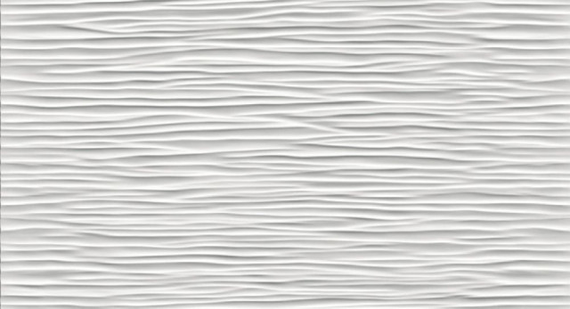 Atlas Concorde 3D Wall Wave White Matt 30,5x56
