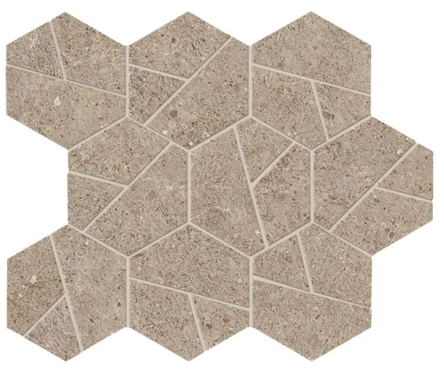 Atlas Concorde Boost Stone Clay Mosaico Hex 25x28,5