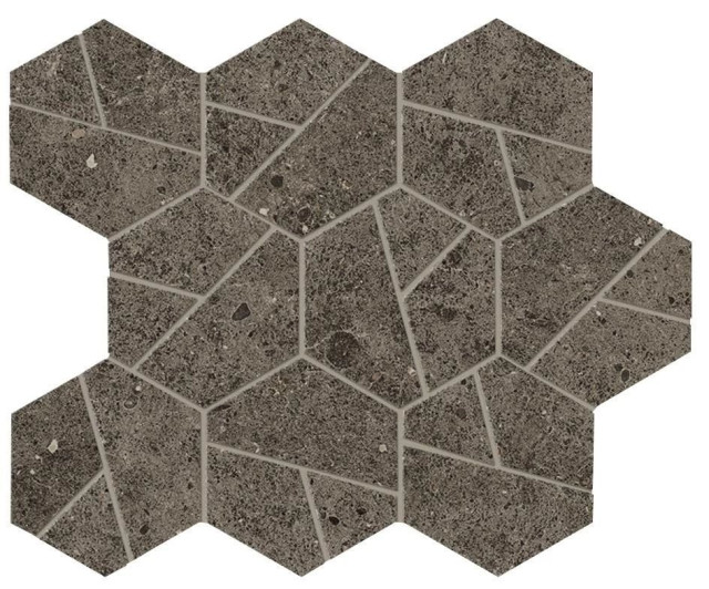 Atlas Concorde Boost Stone Tobacco Mosaico Hex 25x28,5