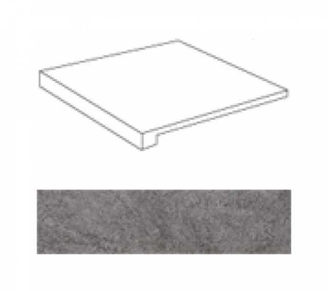 Atlas Concorde Brave Grey Scalino Angolare SX 33х33