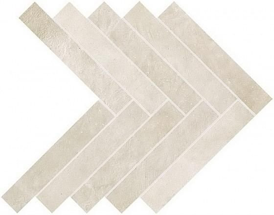 Atlas Concorde Dwell Off-White Herringbone 36,2X41,2