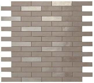 Atlas Concorde Dwell Greige Mosaico Brick 30,5х30,5