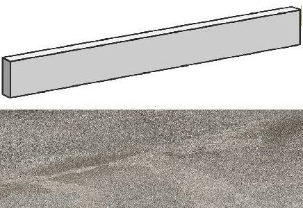 Atlas Concorde Klif Grey Battiscopa 7,2x75