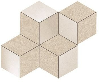 Atlas Concorde Kone Beige Mosaico Esagono Matt 30X35