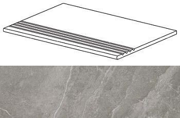 Atlas Concorde Marvel Pro Grey Fleury Gradino 30x60