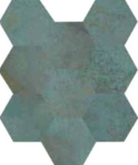 Caesar Trace Mint 3D Hexag. 28x34