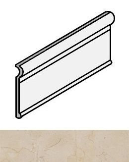 Caesar Anima Marfil Zoccolo 15x30
