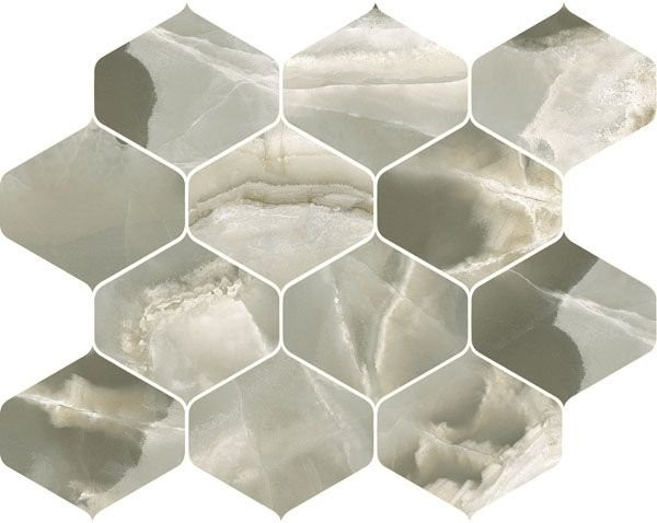 Cerdomus Jade Mosaico Ninfa Malachite 27,7x35,0