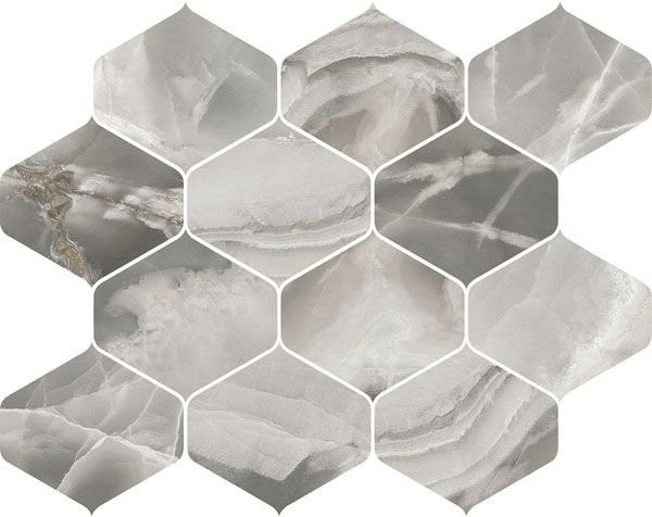 Cerdomus Jade Mosaico Ninfa Ematite 27,7x35,0