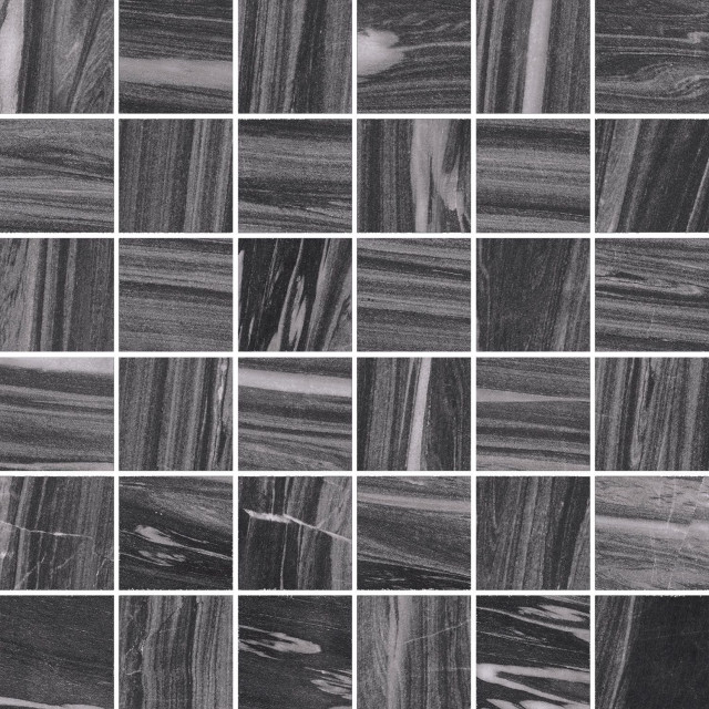 Cerdomus Luxe Mosaico 4,7x4,7 Black Sat. 30x30