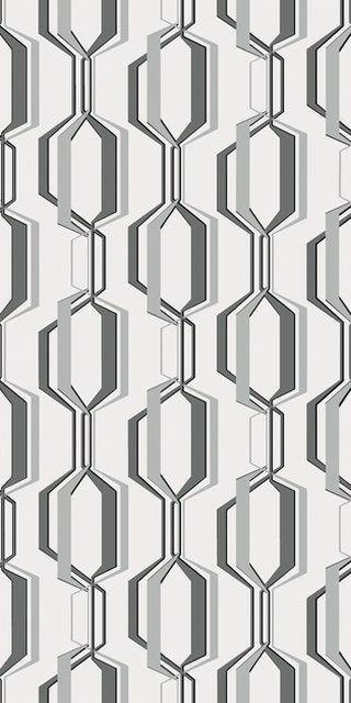 Dado Ceramica Anni 70 Decoro Losanghe Rett. 60x120