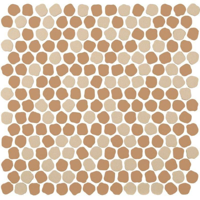 Decoratori Bassanesi Bonbon Mix F: Ecru / Ocra Matt 30.5x30.5H0.5