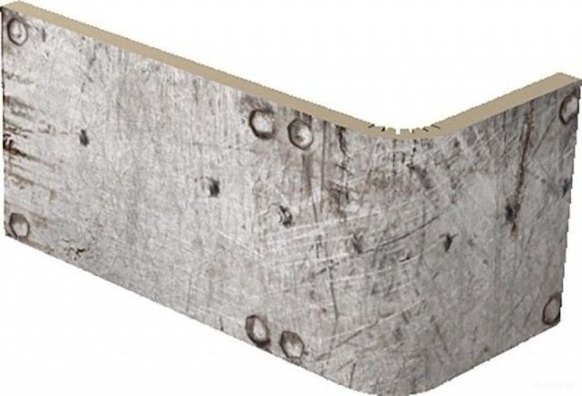 Del Conca Cor-ten Angolo Esterno CO5 Grigio 10x20x10