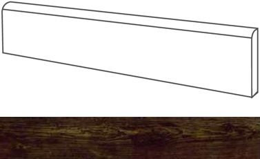 Elios Ceramica Grand Sequoia Battiscopa Wenge 6,2x84