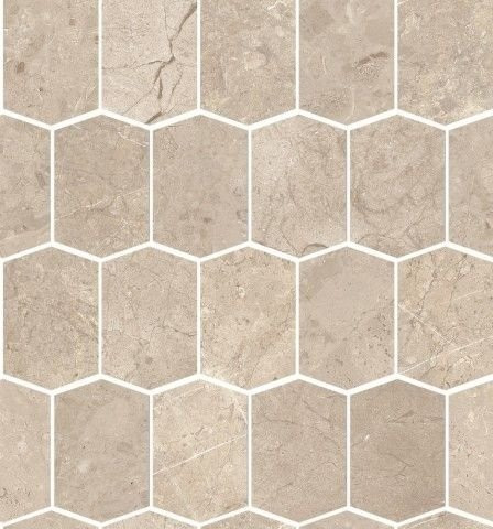 Edimax Stream Mosaico Hexagon Almond 31x35