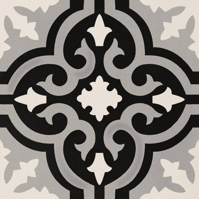 Elios Ceramica Deco Anthology Original B B&W 20x20H1
