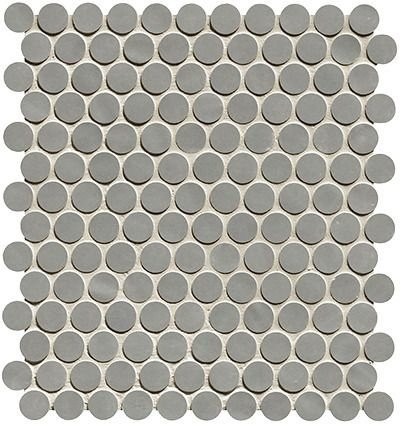 FAP Ceramiche Chelsea Brick Grey Round 32.5x29.5