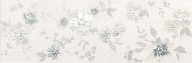 Fap Ceramiche Deco&More Flower White 25x75