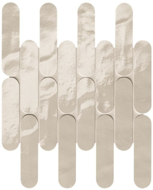 Fap Ceramiche Glim Avorio Curve Mosaico 29x29.5