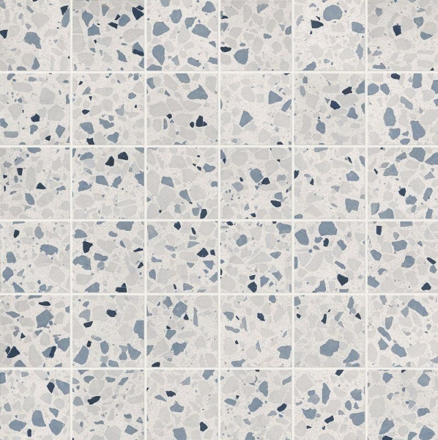 Fap Ceramiche Glim Gemme Azzurro Macromosaico 30x30