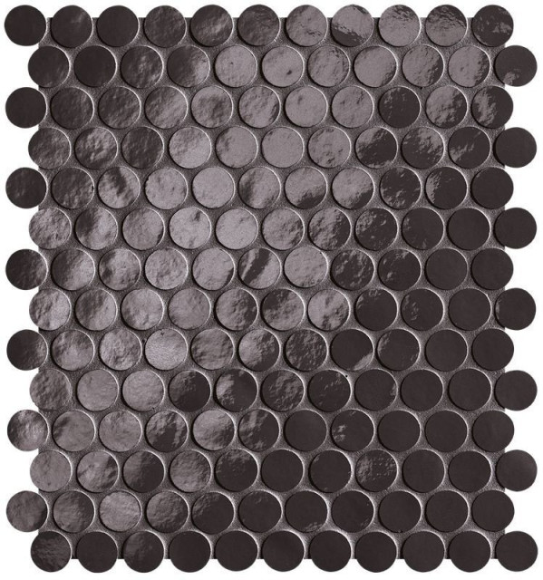 Fap Ceramiche Glim Lavagna Round Mosaico 29.5x32.5