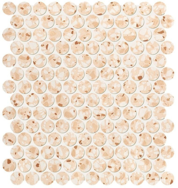 Fap Ceramiche Glim Gemme Rosa Round Mosaico 29x32.5