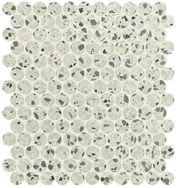 Fap Ceramiche Glim Gemme Salvia Round Mosaico 29x32.5