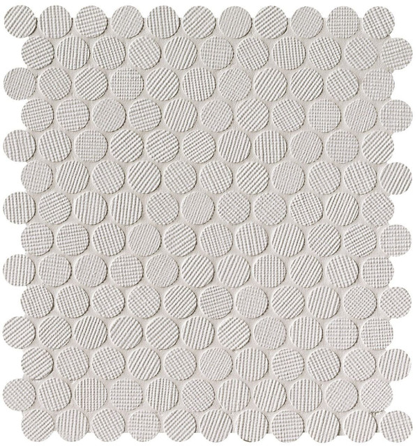 Fap Milano Bianco Round Mosaico 29,5x32,5