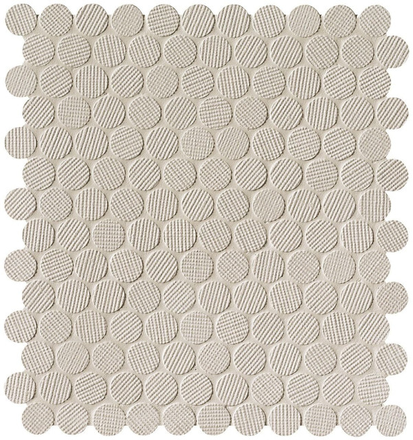 Fap Milano Beige Round Mosaico 29,5x32,5