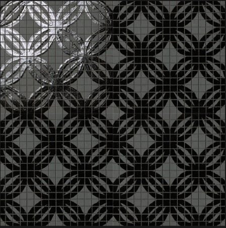 Fap Mosaici Dark Side Ring Black 60X60