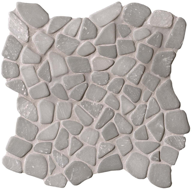 Fap Nord Stone Mosaico Matt Smoke 30x30