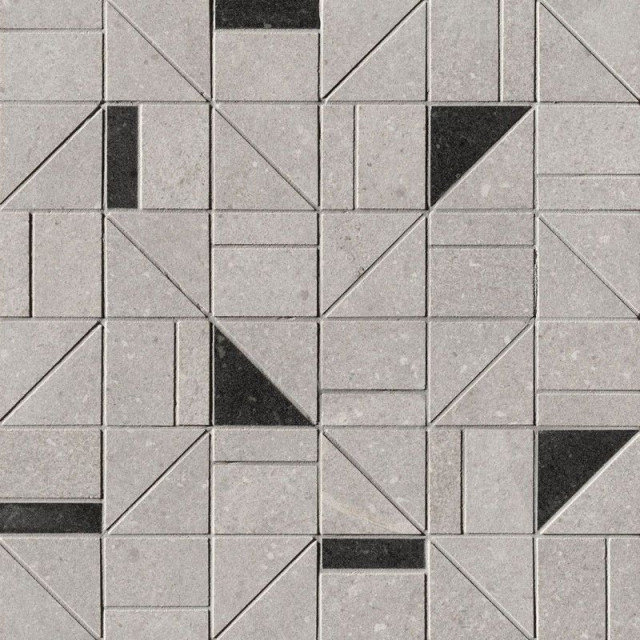 Fap Nux Grey Gres Outline Mosaico 30x30