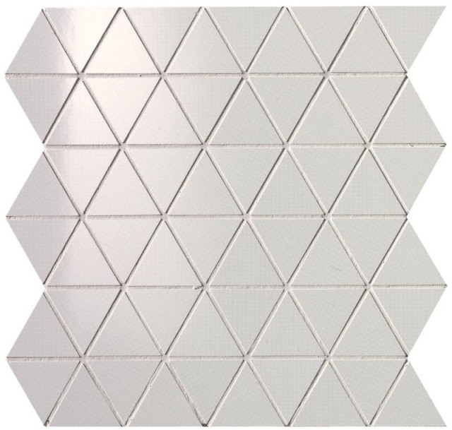Fap Pat Mosaico Triangolo White 30,5x30,5