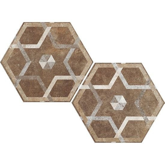 Fioranese Heritage Deco Esagona Texture 5 34,5х40