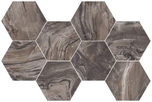 Flaviker Supreme Hexagon Exotic Brown 29.2x51