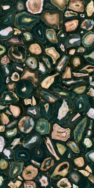 Florim Mystic Luxe Viridian Glossy 6mm 60x120