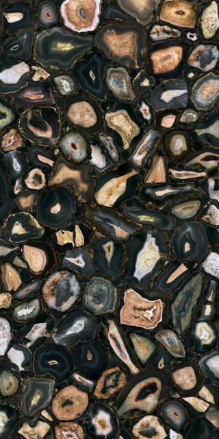 Florim Mystic Luxe Black Sea Glossy 6mm 60x120