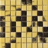 Grazia Listelli Mosaico Oro/Peltro 30x30