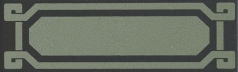 Grazia Old England List Black Bath 6x20