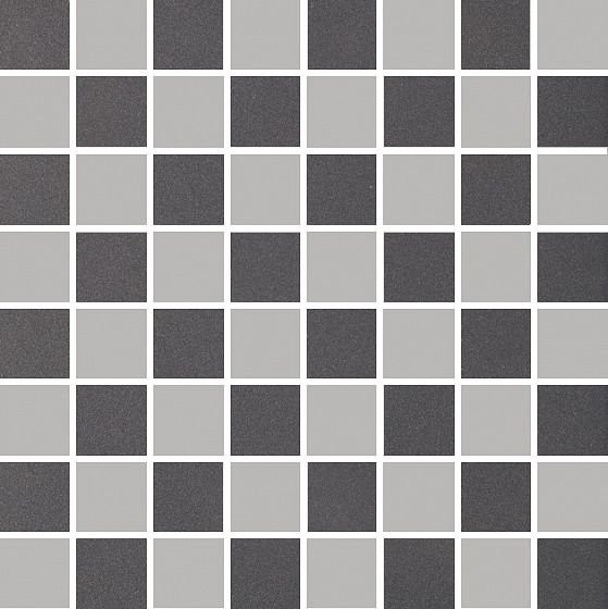 Grazia Retro Mosaico Coal-Silver 30х30