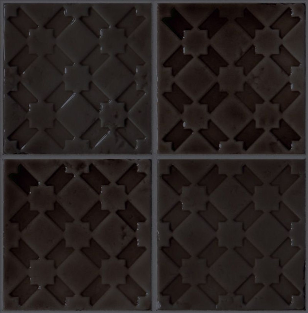 Grazia Shades Of Art Alcazar Charcoal 13x13